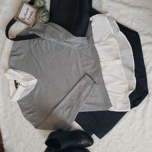 🌸Calvin Klein Dressy Gray/Black Plaid Legging/Slacks 🍁🌸